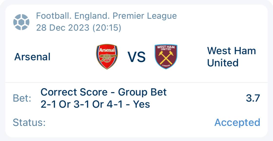 Multi-Score On 1XBET 🔥

Global Code👉 9GJU2 - Click to copy

Register your 1xBet✅👉 is.gd/nMp5c5

Use my promocode “7BESTOTIPS” for 300$ bonus 💲on your first deposit