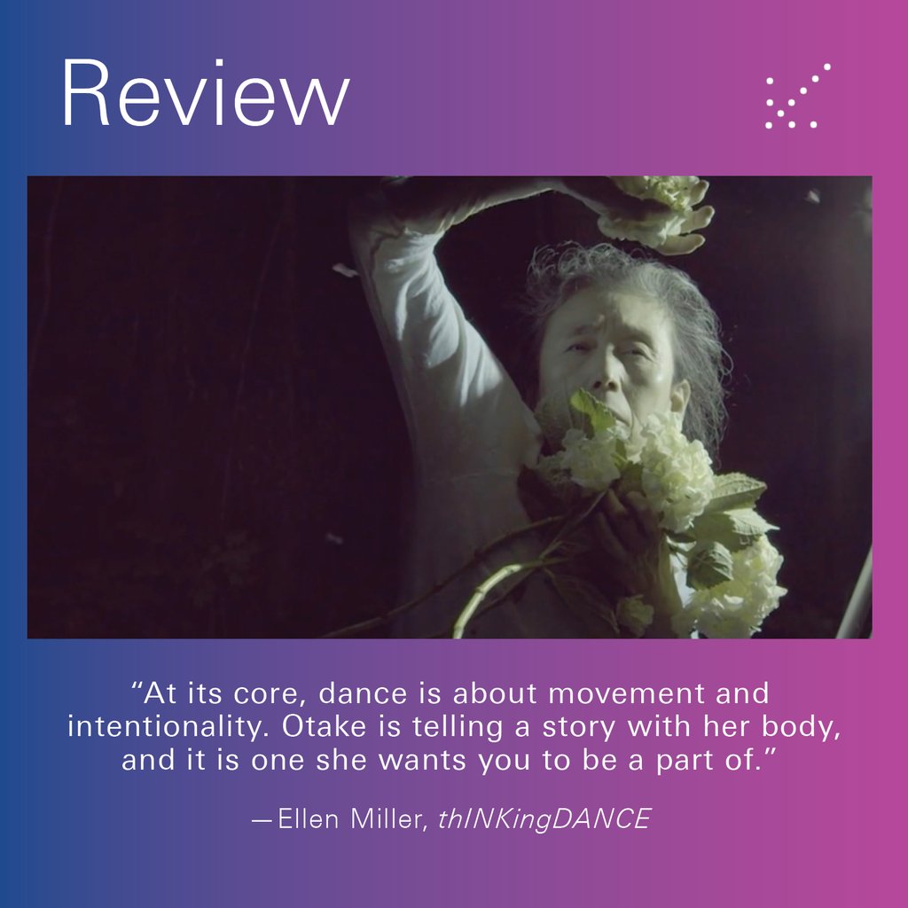 'At its core, dance is about movement and intentionality. [Eiko] Otake is telling a story with her body, and it is one she wants you to be a part of.' 
—Ellen Miller, @thINKingDANCE

Read the review: bit.ly/48yKdih