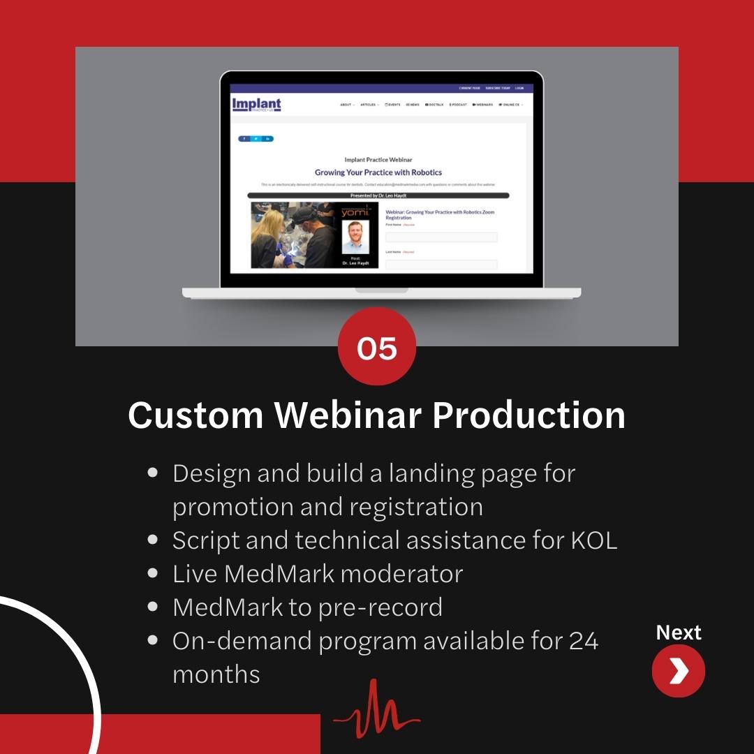 medmarkmedia's tweet photo. Explore our webinar solutions and start connecting! https://t.co/9N9Ev8DWfS