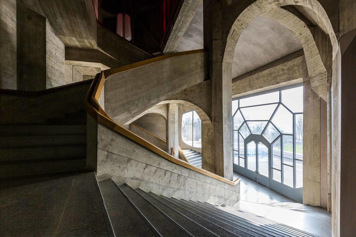 20231227223600 Rudolf Steiner, Goetheanum (escaleras), Dornach, Suiza, 1924-1928
#rudolfsteiner