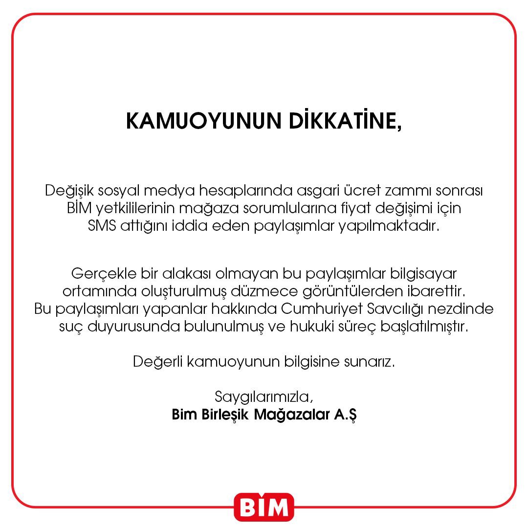 Kamuoyunun Dikkatine.