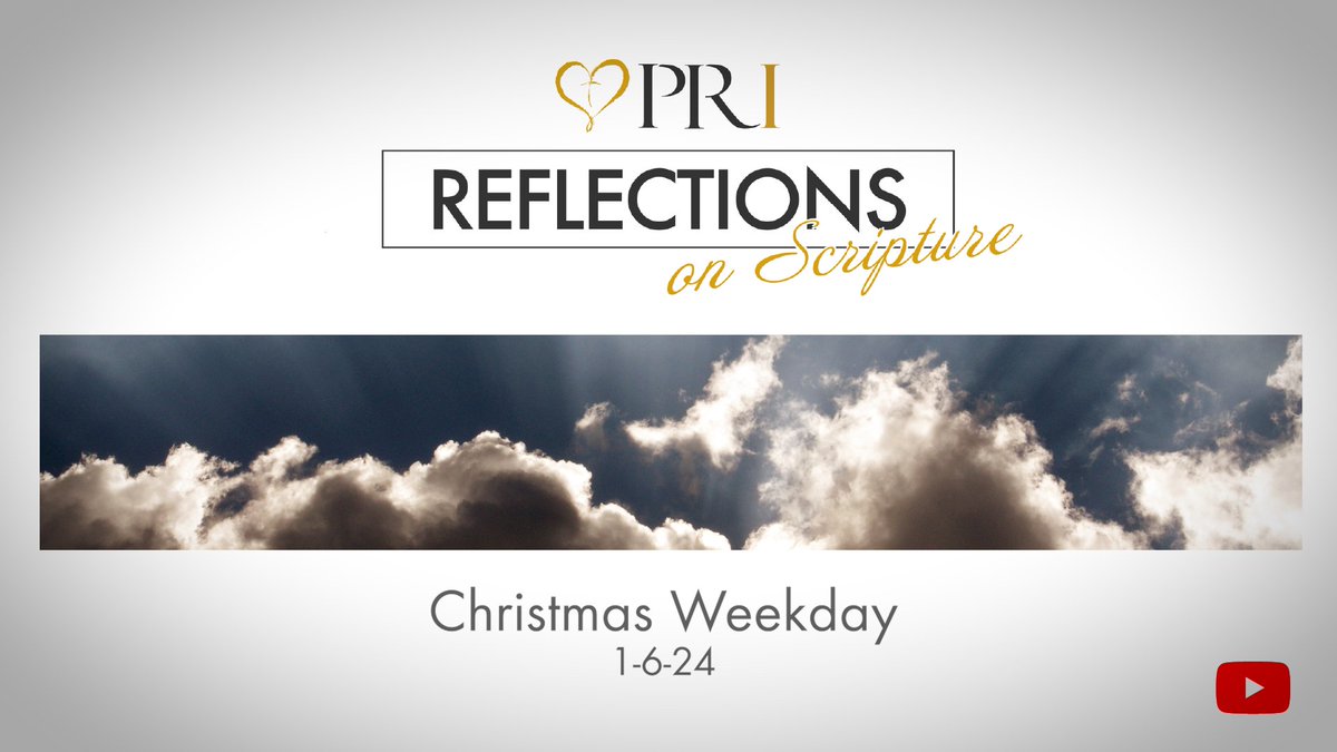 PRI_Indwelling's tweet photo. Reflections on Scripture | Christmas Weekday

Join Msgr. Don Fischer as he delivers a short reflection on today’s gospel.

Watch the full version on our website:
https://t.co/7OD1SRACam

#CatholicDailyReflections #NewTestament #Gospel #DailyPrayer #Christmas https://t.co/jbEozPUypP