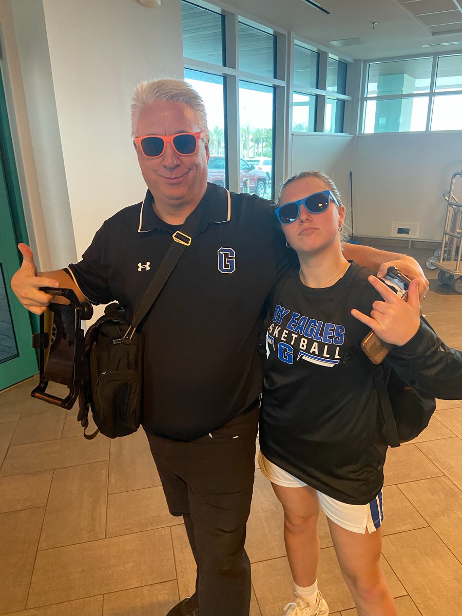 LyndonDunning4's tweet photo. Hanging out with my defensive ace Ginger Martin. She did another great job. https://t.co/j1iC0X4jzy