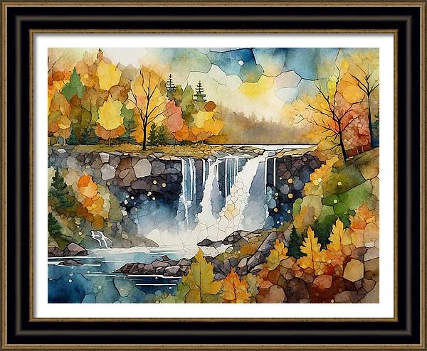 Autumn in Gooseberry Falls   #GooseberryFalls #Northshore #LakeSuperior #Minnesota   #BuyIntoArt #travel #art #watercolor #digitalart #AutumnFalls 

Shop: fineartamerica.com/featured/autum…