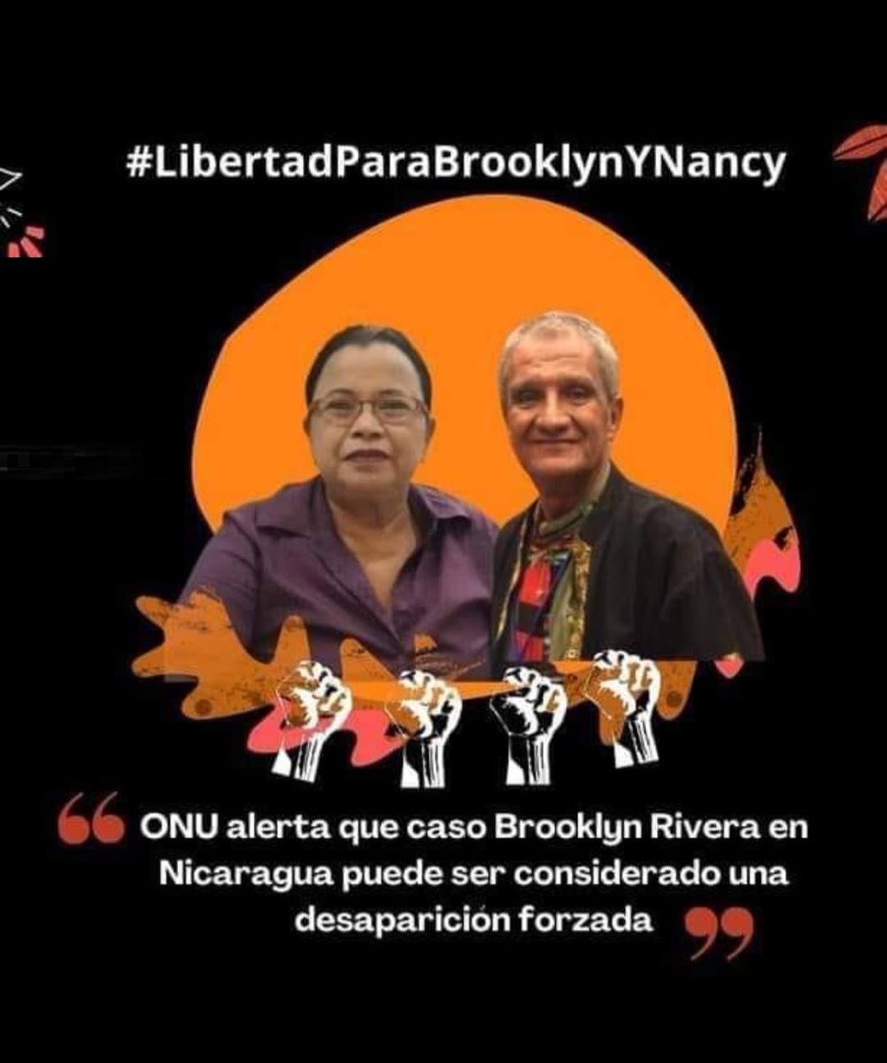 NMoskitiahn's tweet photo. MUSKITIA NICARAGUENSE- NOTICIAS DE IMPACTO QUE MARCARON el Año #2023
#NoticiasMuskitiaHn #Internacionales
Desaparición forzada a lideres y diputados indigenas #YATAMA, en Nicaragua.
#LibertadParaBrooklynYNancy
@laprensa https://t.co/iDC3roWM32