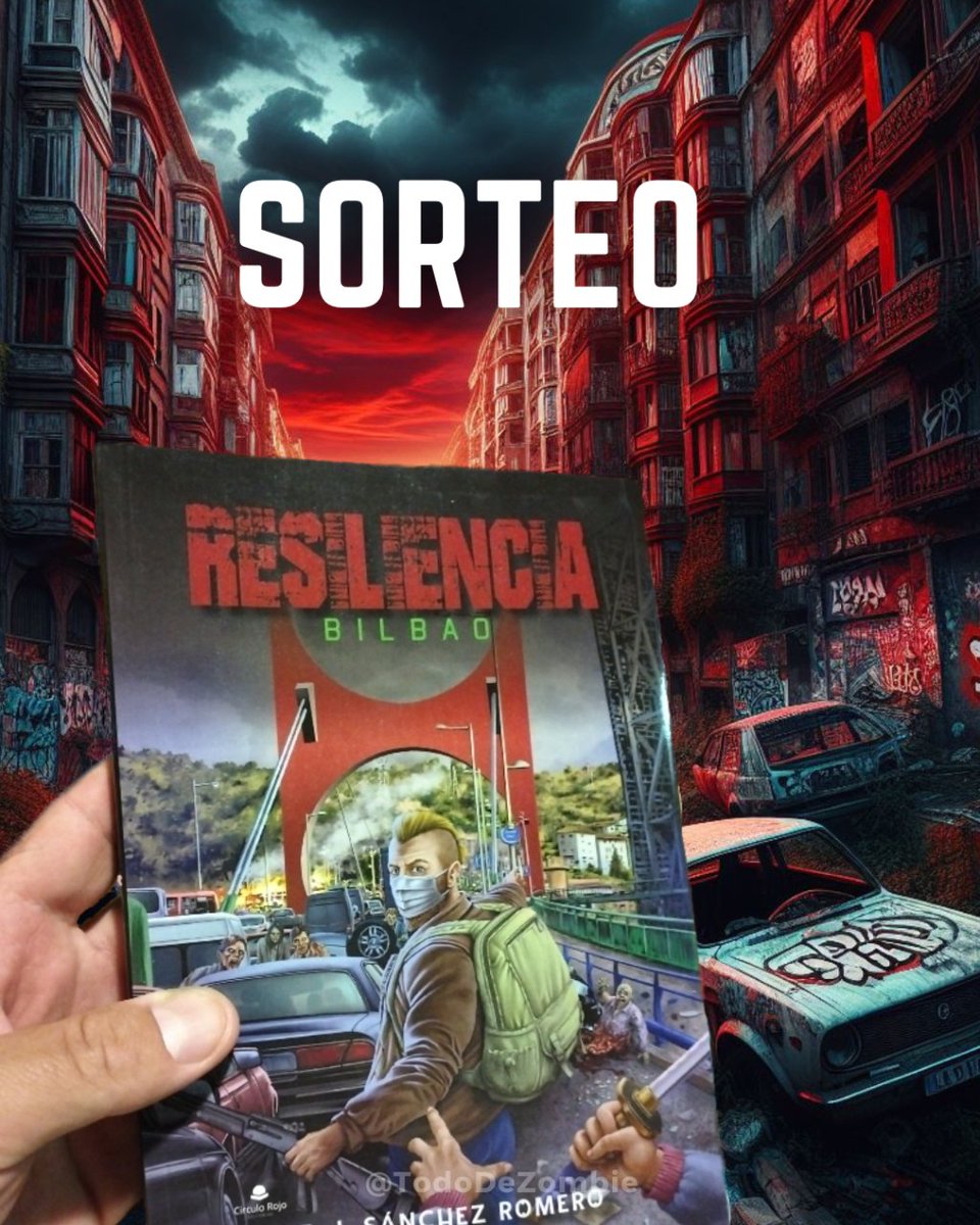 TodoDeZombie's tweet photo. "Resiliencia Bilbao" ha cautivado a lectores como tú.

¡Y ahora tienes la oportunidad de ganar uno de los 3 ejemplares físicos en nuestro #Sorteo Especial de Navidad!

✅ Repostea 🔃
✅ Sigue @TodoDeZombie
✅ Comenta usando #SorteoRBZ
BBLL en el siguiente mensaje. https://t.co/CWa4vaXapm