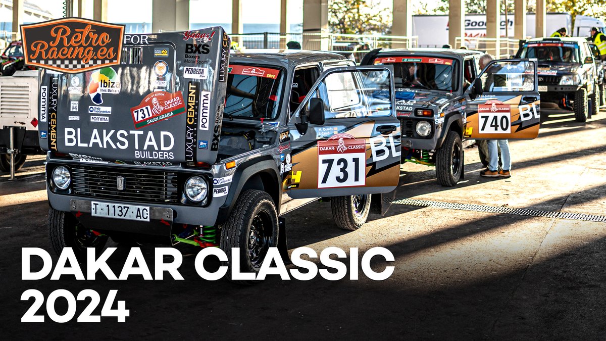 🎥¡NUEVO VÍDEO! Hablamos con los equipos españoles en el Dakar Classic 2024.

▶️VER AHORA: youtu.be/qVDDFoRI2rc

Aprovechamos la presentación y verificaciones del Dakar en Barcelona para conocer los equipos de la 4a edición del #DakarClassic

Si te ha gustado, ¡RT y subscribe!