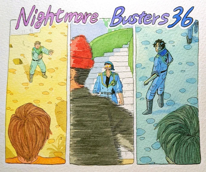 2023年最後の更新です。 ナイトメアバスターズ第36話 そろそろ最終回 なのに全話無料公開中 トーチwebさんには感謝しかありません。 来年も宜しくお願いいたします。 トーチweb ナイトメアバスターズ to-ti.in/product/nightmarebu…