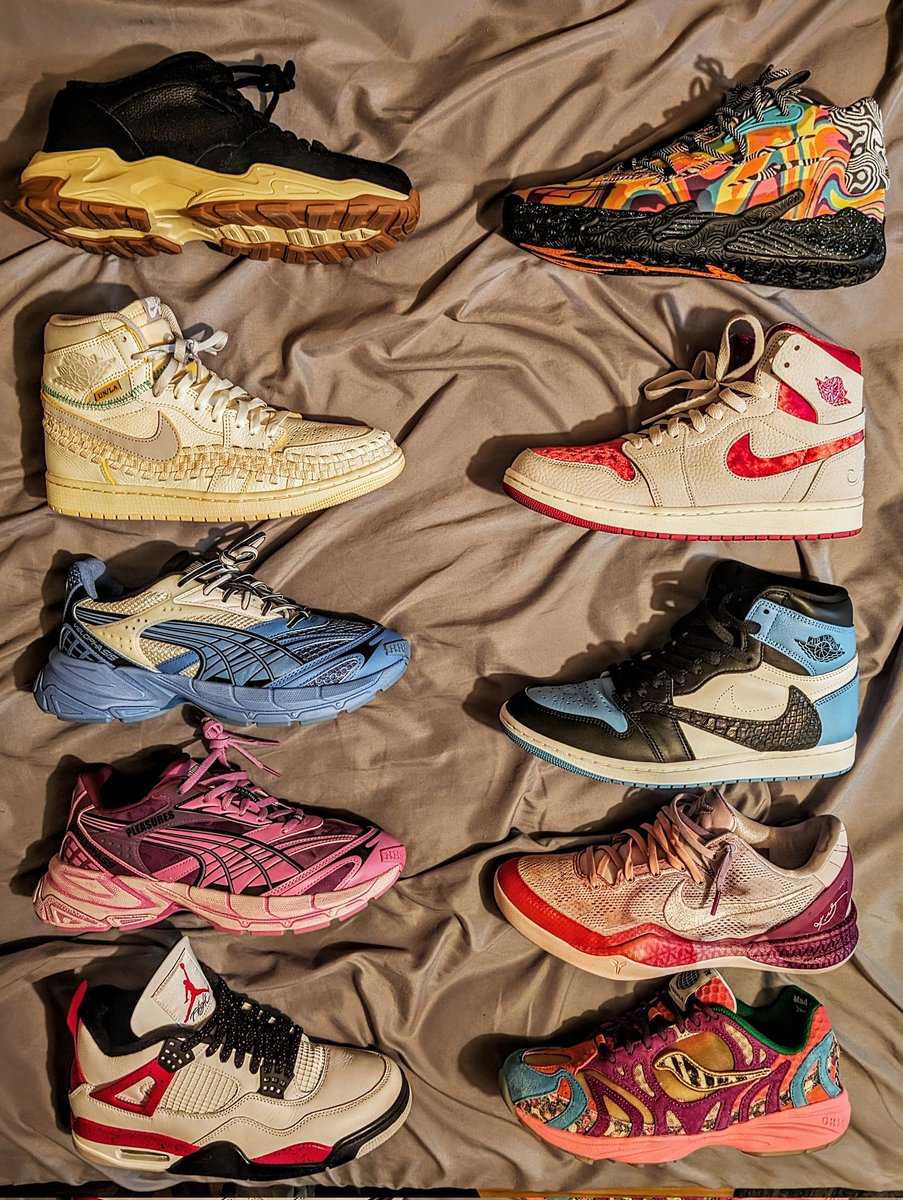 My top 10 of the year. These are out of everything I've copped. Jae Tips grid azura #1 #SOTY