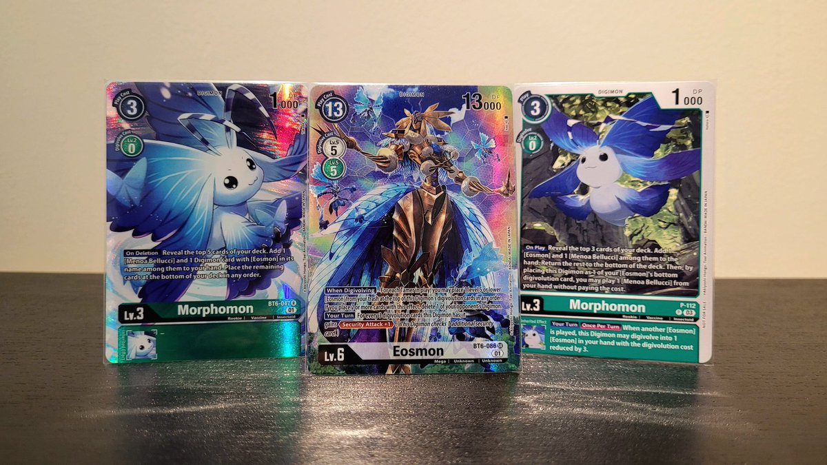 AVAULT7's tweet photo. #Eosmon fans! What kind of new support cards you think we will be getting in BT17? Also,be sure to check out our latest build!
https://t.co/LkME5xITC1
#digimon #digimoncardgame #digimontcg #digimoncard #digimoncards #digimoncardgame2020 https://t.co/dy3yHVc7Jh