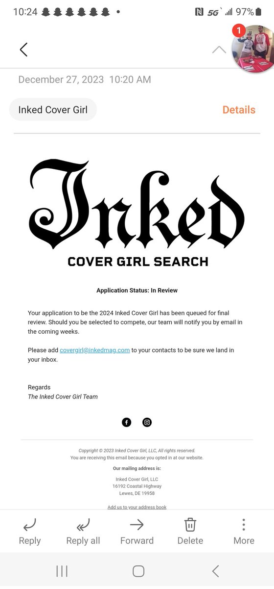 PremiyumC's tweet photo. This is kinda big news for me... its just in review but holy shit! They are looking at me ! 🖤 @Inkedmag https://t.co/jZFPLA8Qqc