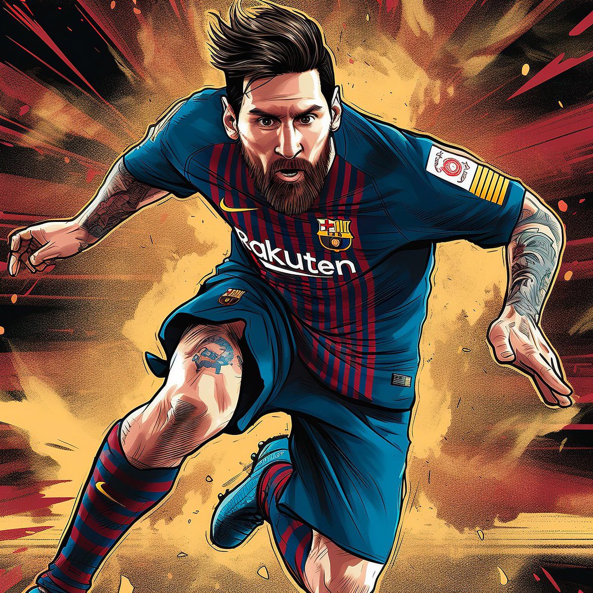 manan_cule's tweet photo. “Years of carrying his team, yet he humbly says, ‘ Without me, Barcelona would be the same. But without Barcelona I would be nothing. ‘ ⚽🌟 #MessiMagic #Legend #BarcelonaGreat #FootballMaestro #GOAT #TeamCarry #HumbleStar #IconicQuotes #SoccerGenius #TheMessiEra https://t.co/O78uMwwJKe