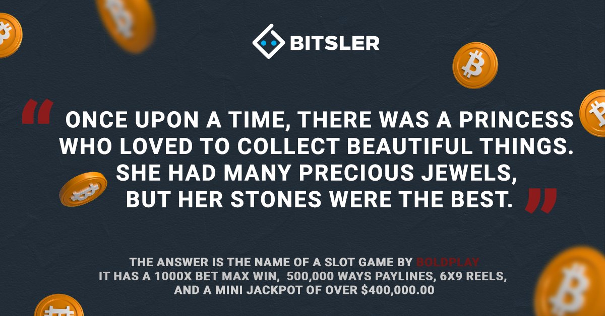 SOLVE THE RIDDLE  🗝️🔓

📌 Guess the slot game in the comments; 
📌 Within 24h, a $20 BONUS goes to one random correct guesser!

👉 Play your way to the solution at bitsler.com/en/casino/slots