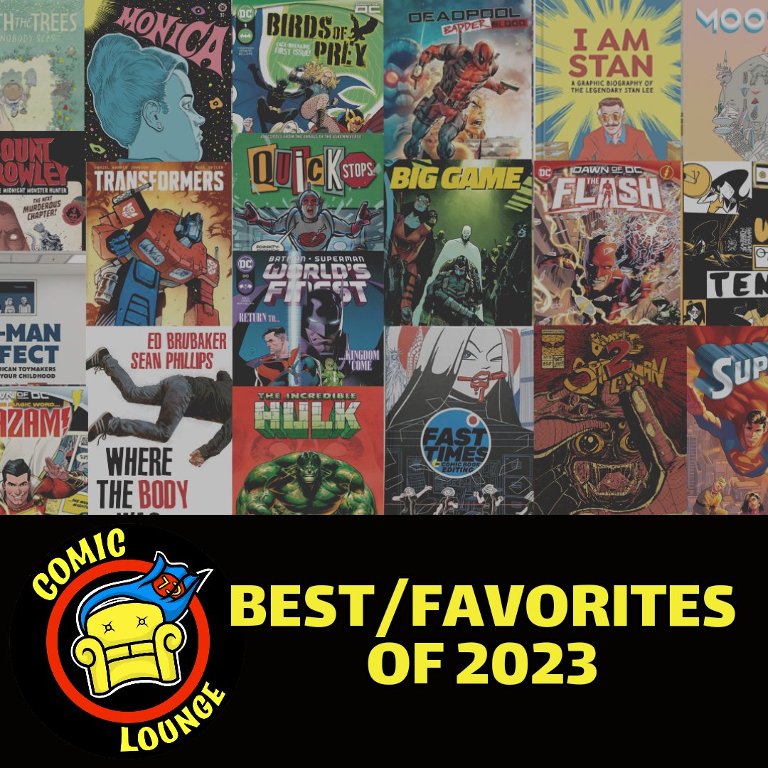 We discuss some of our best/favorite books of the 2023 @jimruggart @sxbond @ThatKevinSmith @danielwarrenart @79SemiFinalist @PhillipKJohnson @mahdikhene @sispurrier @Danmora_c @mrmarkmillar @PatrickHorvath @danielclowes @tomscioli @robertliefeld & more! youtu.be/S0xIhxu5VvU?si…