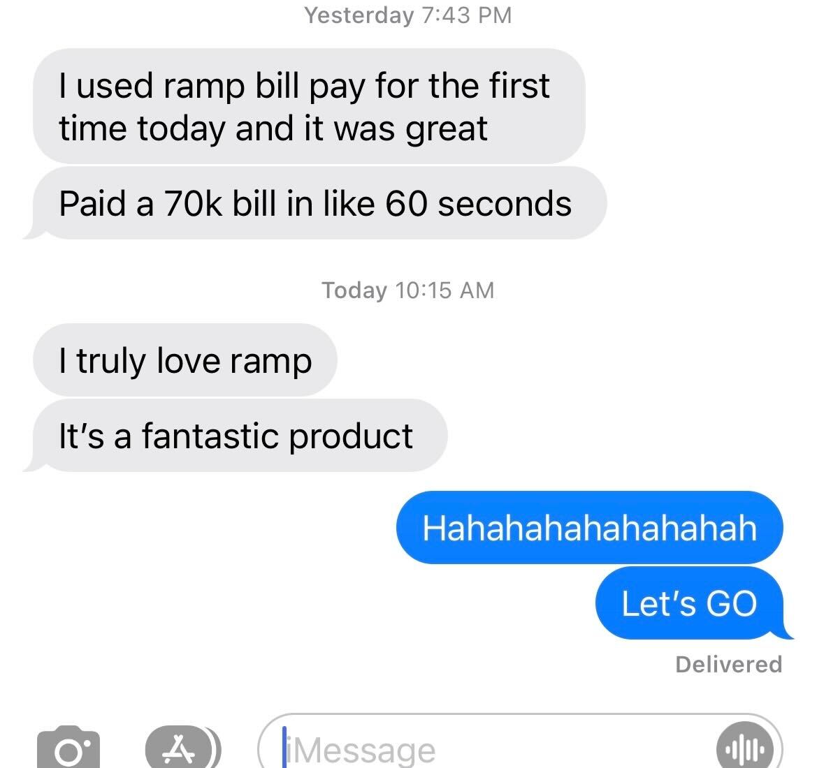 We agree 🤝 Get started on Bill Pay here: ramp.com/bill-pay?utm_s…