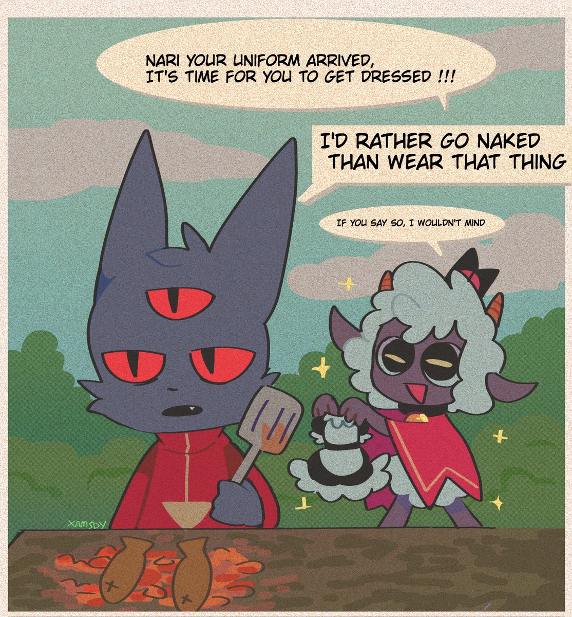 Lazyyyy deawingg
#cultofthelambfanart #cultofthelamb