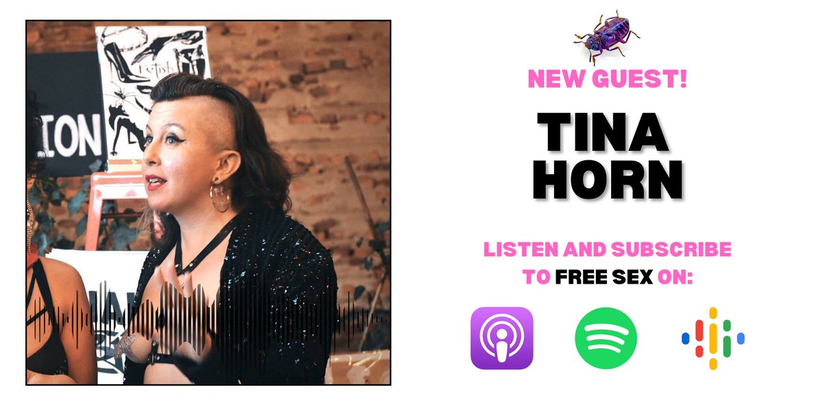 Can we calculate risk at the same time as trying to nut with someone? The AMAZING @tinahornsass is my guest on this week's FREE SEX podcast — listen now! Links here: linktr.ee/auntnell