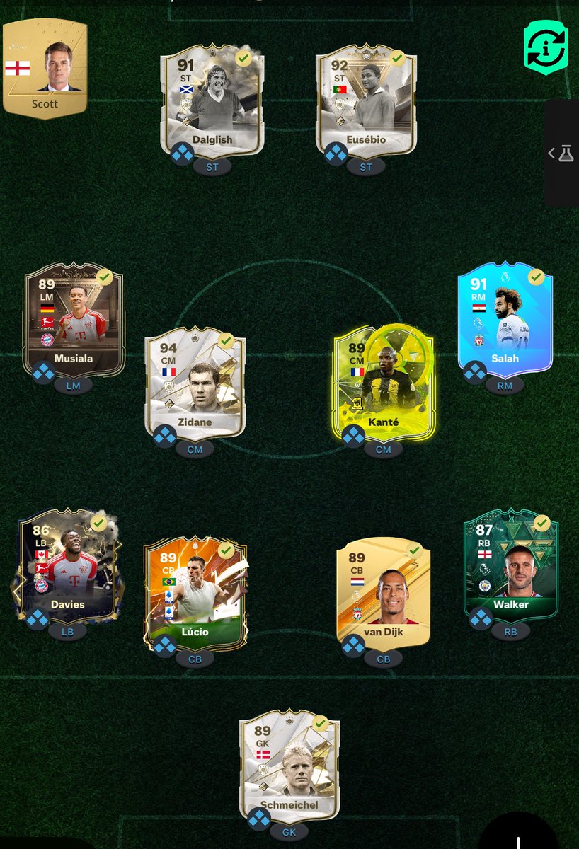 Ashe_6's tweet photo. @Birty_EAFC Really shocked by how good is Eusebio. You won’t regret it mate ! https://t.co/T1D4cel2Tl