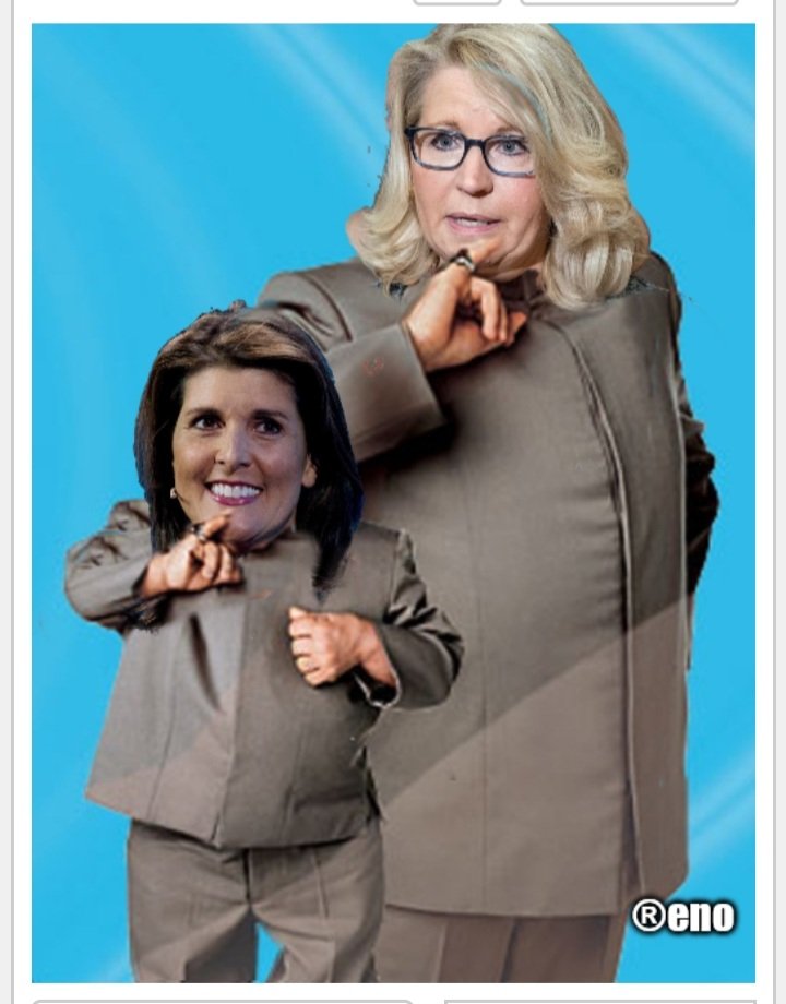 5280Reno's tweet photo. @JennaEllisEsq @HollyBriden @ConceptualJames You can feature #neoCONniKKKi and #lizardcheney 🤣 https://t.co/3NW5D27Rte