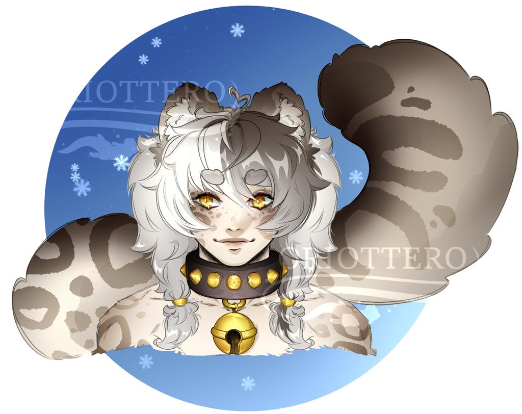 OriOttero's tweet photo. ✨ ADOPTABLE ✨

   25% Discount on your first
   commission of this design

        Species: snow leopard 🐾
                    Price: 75€

Design-Idea: my intern lmao

DM if interested! ♥️ https://t.co/qShAcdiZdn