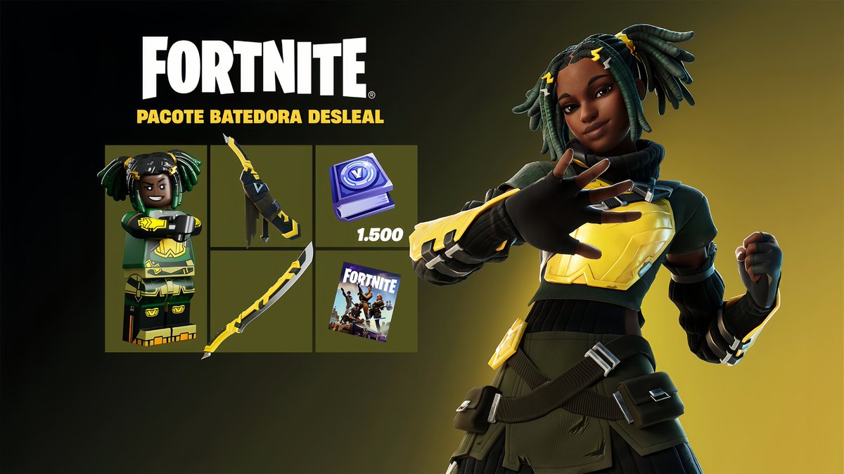 Kapirosco's tweet photo. 🎁 Sorteio: Pacote Batedora Desleal 🌏

📝 Regras:
✅ Siga: @Kapirosco
❤️ Like + RT ♻️
📌 Marque um amigo!

🌳 O Pacote inclui um conjunto de cosméticos + modo Salve o Mundo + 1.500 V-Bucks para você aproveitar o 2024!

⏳ Resultado: 01/01/2024

#Fortnite https://t.co/RylSN4amtU