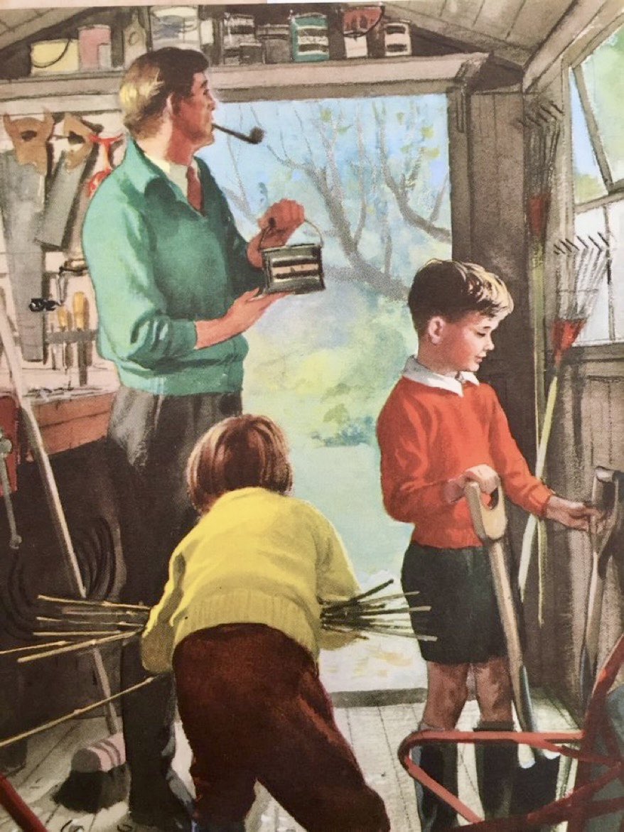 The Ladybird shed, 1961 Artist: Harry Wingfield