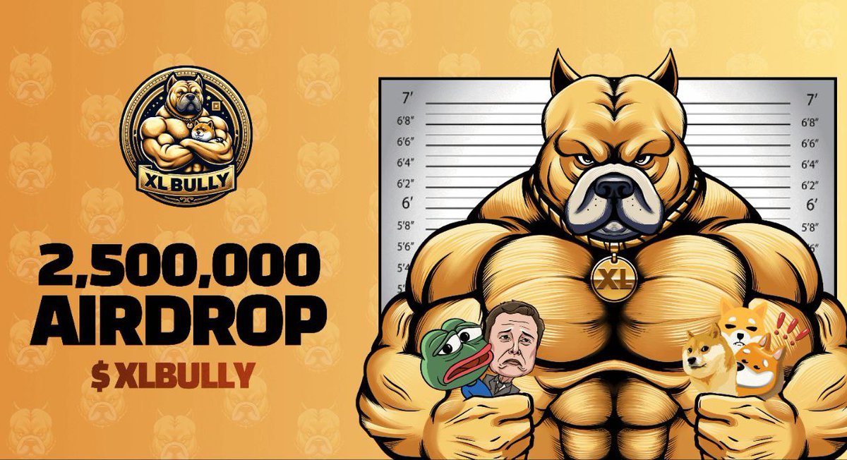 AirdropStario's tweet photo. 💧 XLBully Airdrop💧

🏆 Task:          ➕  1000 XLBULLY for 2000 random participants each.

👨‍👩‍👧 Referral:   ➕  500,000 XLBULLY for top 300 referrers.

🔛 Airdrop Link &amp; Information: https://t.co/RN9qnjFplV

#cryptocurrency #Airdrop #Bitcoin #XLBULLY #Airdropstario https://t.co/U6WNwptXPG