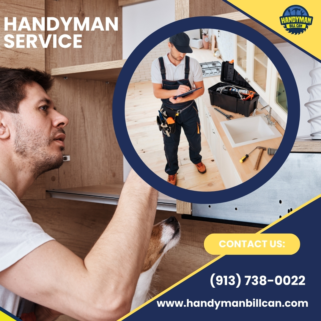 Your repair is our specialty! Here at Handyman Bill Can, we know that there are different ways to fix things around the house. 
#kansascityhomes #skilledhandyman
#maintenanceserviceskansascity
#kansascityhandyman #handymanservices #handymanbillcan #localhandyman #homerepair