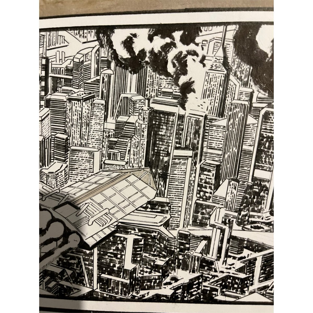 Whispers evolve into rumors, rumors manifest as actions, actions escalate into conflict, conflict leads to war, war generates noise, noise transforms into silence, and from silence emerge whispers.

Marc Guggenheim and Sedat Oezgen. 
2024

#thewhisperwar #comics #makecomics #ink