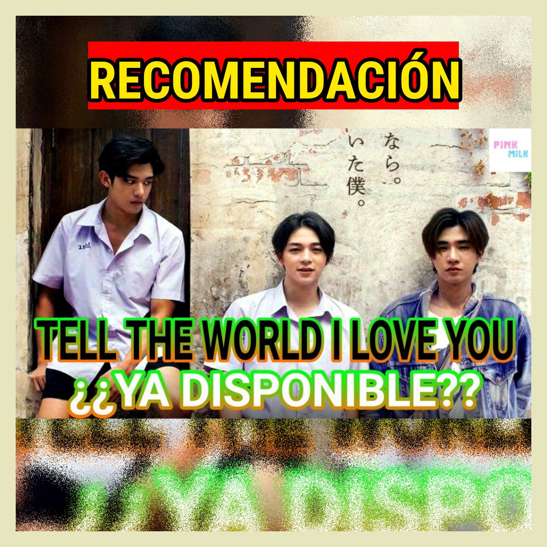 Arthit_V's tweet photo. :::RECOMENDACIÓN:::

YA PODEMOS VER LA PELICULA BL DE PERTH Y BAS??

#PinkMilk #Arthit_V #AsianBL #SeriesBL #Boyslove #PerthBas #perthtanapon #bassuradet 

Ver Vídeo Aquí 👇🏼👇🏼👇🏼
https://t.co/i4DT6Ol6hK https://t.co/YWb0gPVPZZ