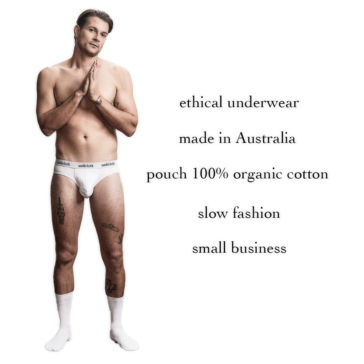 Ethical, made in Australia, 100% organic cotton pouch, slow fashion and we are a small business.

#undicloth #mensunderwear #organiccotton #slowfashion #smallbusiness #australianmade