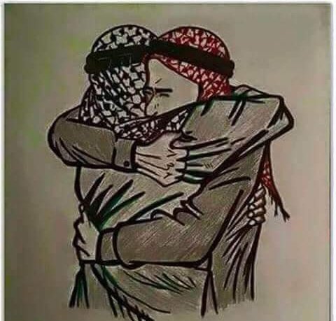 دايما بسالوني انت أردني والا فلسطيني .... وما بعرفوا انه الأردن بلدي وفلسطين داري الأردن قصة عاشق  وفلسطين قصة جريح الأردن تاريخ ومستقبل وفلسطين ماضي و وحاضر  الأردن الخبز وفلسطين الزيتون  الأردن عروس الزمان وفلسطين زهرة الأيام رح أنسى السؤال وافتخر اني مسلم عربي .. واليهود عدوي