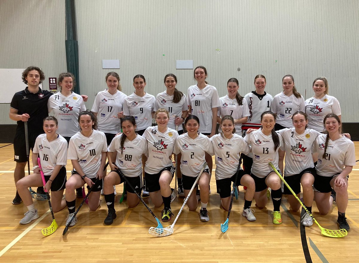 FloorballCanada's tweet photo. Great start to the 4-day training camp for the 🇨🇦 Women’s National Team. We are kicking off the new Outer Limits program to prepare the team for the upcoming World Games and World Floorball Championship qualifications. 

#floorballcanada #floorball #IFF #WFC2025 #TWG2025 https://t.co/mK5qGDMHla