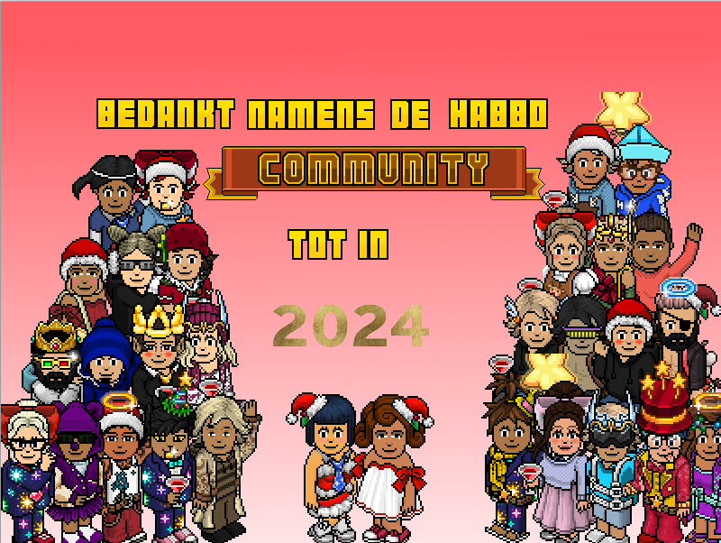 framblij3's tweet photo. Iedereen alvast bedankt voor het mee doen met onze eindejaars event :D
Bedankt voor het fantastisch jaar en op naar een nieuw jaar vol met habbo avonturen!

Groetjes,

BAW, AMBA, Helpers, @HabboFeverBE  en natuurlijk @Habbo_Staff https://t.co/0fmk4N7BOh