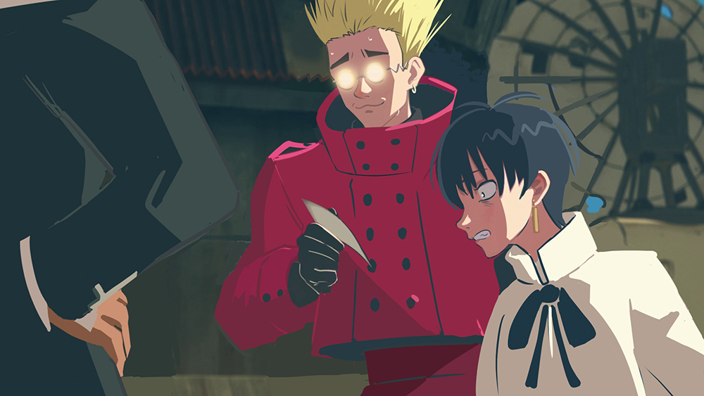and to recap with a quick thread, #trigunstampede > #trigun 98 style, eps 1-4: