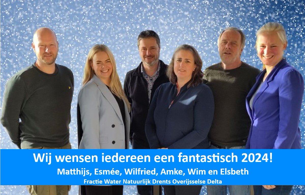Onze laatste nieuwsbrief van dit jaar is verschenen (lees 'm via bit.ly/4azWYLo als je hem niet in je mailbox ontvangt), het werk voor de fractie zit er voor dit jaar op!
We wensen iedereen een mooie start van 2024.