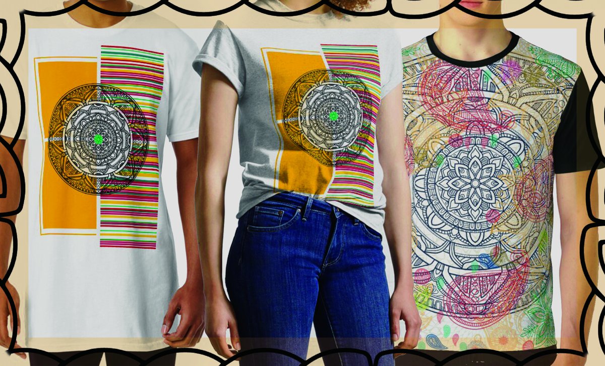 Tp1416557Perera's tweet photo. Great Mandala Designs For Textiles.🔯 #mandala #textiles #pattern #printable #art #design #mandaladesign #psychedelicdesign #mandaladrawing #designsforfabric #mandalaartforclothing #ClothingBrand #doobilldesign #latestdesign #textiles #fashion #uniquedesign #auspicious #art https://t.co/u9RM5y6lEq