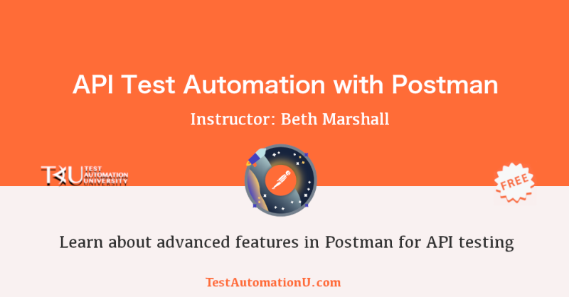Learn about all things <a href="/getpostman/">Postman</a> - the most used #API collaboration platform in the world 🤩 

Instructor: @Beth_AskHer 

Start ➡️ applitools.info/yau