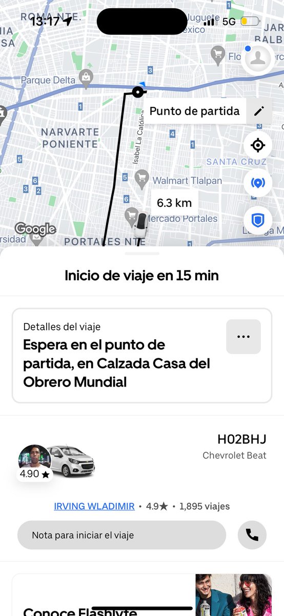 Brujxdelmal's tweet photo. @Uber_MEX Díganme, qué hago con este conductor que estaba a 2 minutos, luego 4, 10 y ahora a 36. Le llamé me dijo que cancelara le dije que lo hiciera él por favor. Ahora no llega ni cancela. ¿Ahí lo dejo? @Profeco https://t.co/WbKTJALKlB