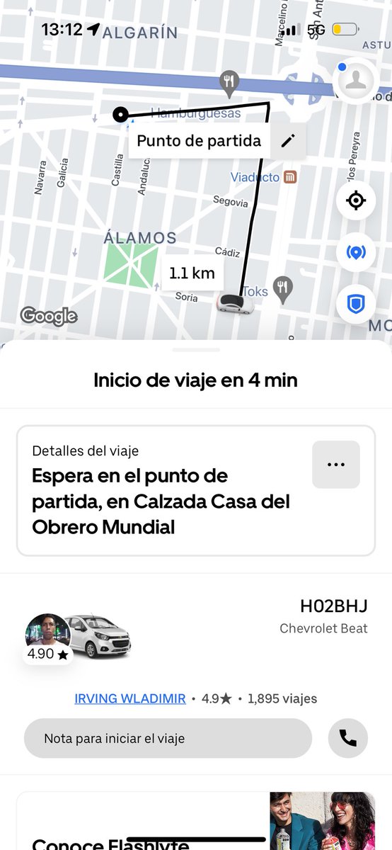 Brujxdelmal's tweet photo. @Uber_MEX Díganme, qué hago con este conductor que estaba a 2 minutos, luego 4, 10 y ahora a 36. Le llamé me dijo que cancelara le dije que lo hiciera él por favor. Ahora no llega ni cancela. ¿Ahí lo dejo? @Profeco https://t.co/WbKTJALKlB
