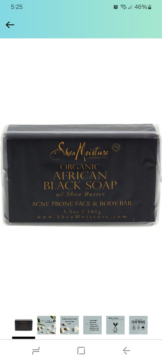 avianaphifer's tweet photo. @SheaMoisture please tell me you guys aren't discontinuing the African Black Soap bar for the face! We can't find on your website or in-store! Say it ain't so!! 😳 https://t.co/EXyTktWGsw