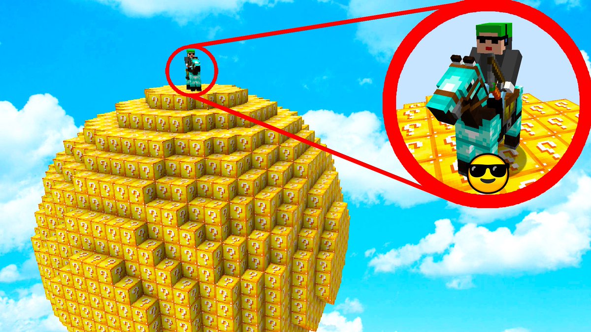 Gabrielnic31YT's tweet image. ¿PODRÉ SOBREVIVIR EN UN PLANETA GIGANTE DE LUCKY BLOCKS EN MINECRAFT?😱

👉youtu.be/NCH_Yb_GKXw👈

#Minecraft #MinecraftMaps #MinecraftLuckyBlocks #MinecraftMods #MinecraftChallenge