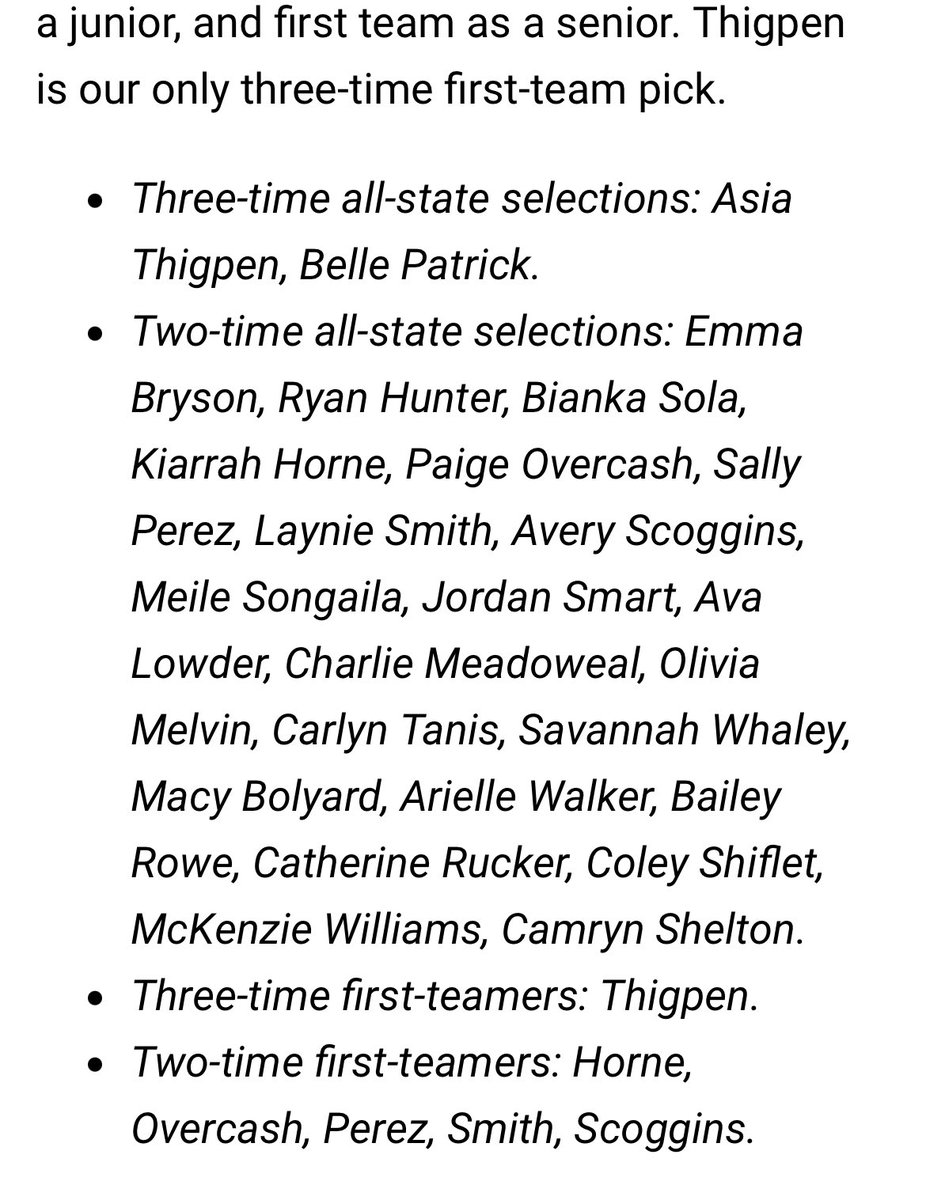 ThigpenAsia's tweet photo. Thank you @HighSchoolOT for naming the only 3x 1st team All State! https://t.co/ybcVhJPtSH