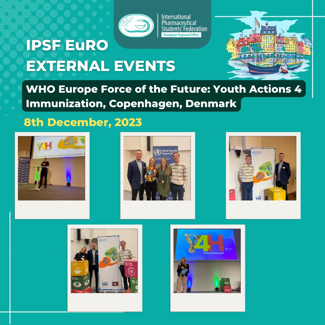 IPSFeuro's tweet photo. 3๏ธโฃ 11th General Assembly of EPhEU in Oslo, Norway (26-27 October)
4๏ธโฃ WHO Europe's Youth Actions for Immunization in Copenhagen, Denmark (8 December)
IPSF EuRO is looking forward to the events coming up in 2024!
#IPSFEuRO https://t.co/JUx7aNEmAi