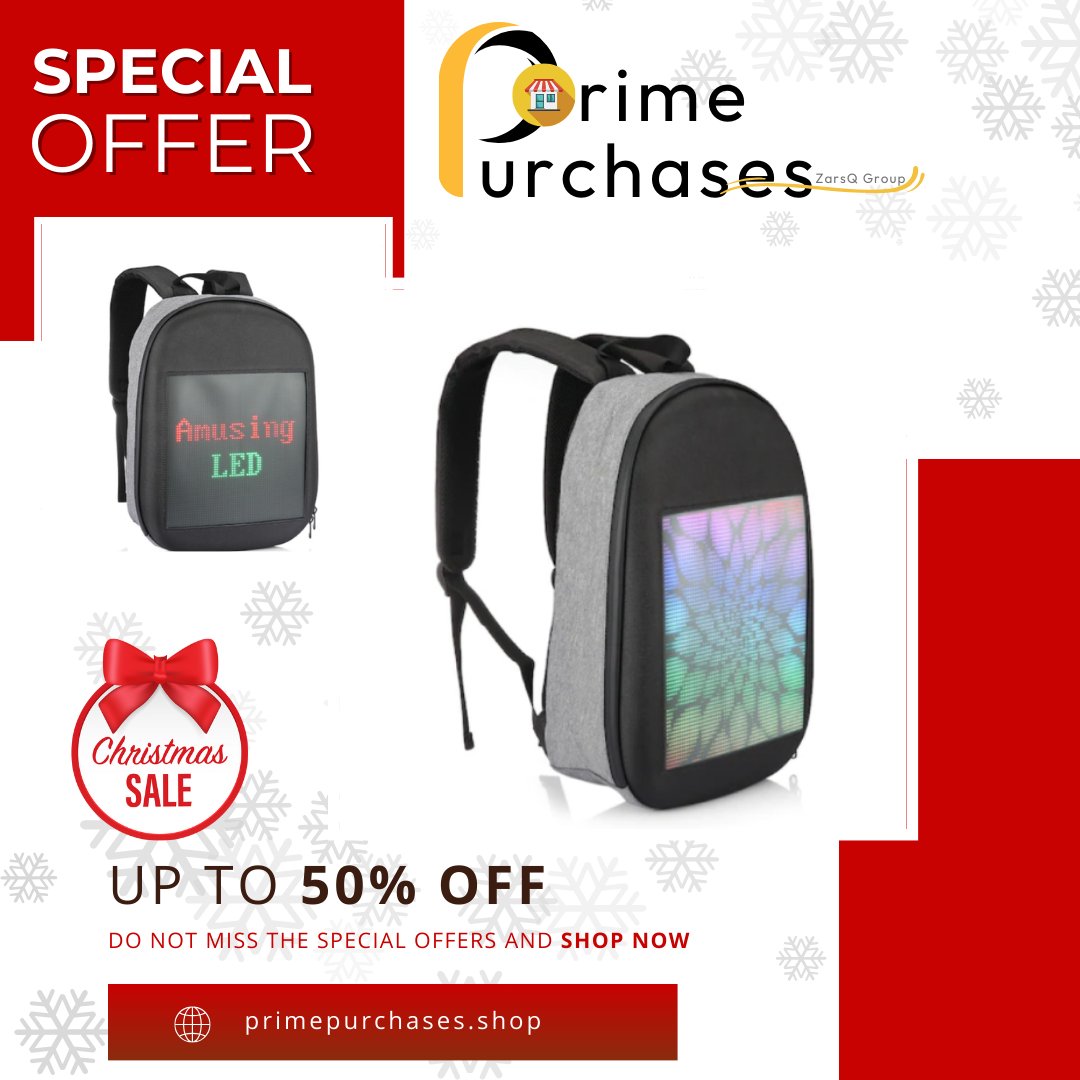 Chairman_GiP's tweet image. SMART LED BACKPACK

Made of premium quality braided material, which makes it more durable and sturdier than normal cables.

#backpack #smartledbackpack #backpack #SmartLed

primepurchases.shop/smart-led-back…