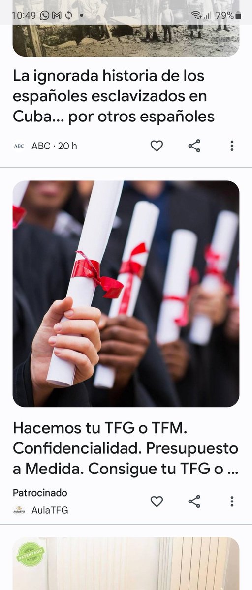 Esto me aparece periódicamente en mis sugerencias automáticas de de Google. ES ALUCINANTE que ocurra, que se publicite, que se tolere.