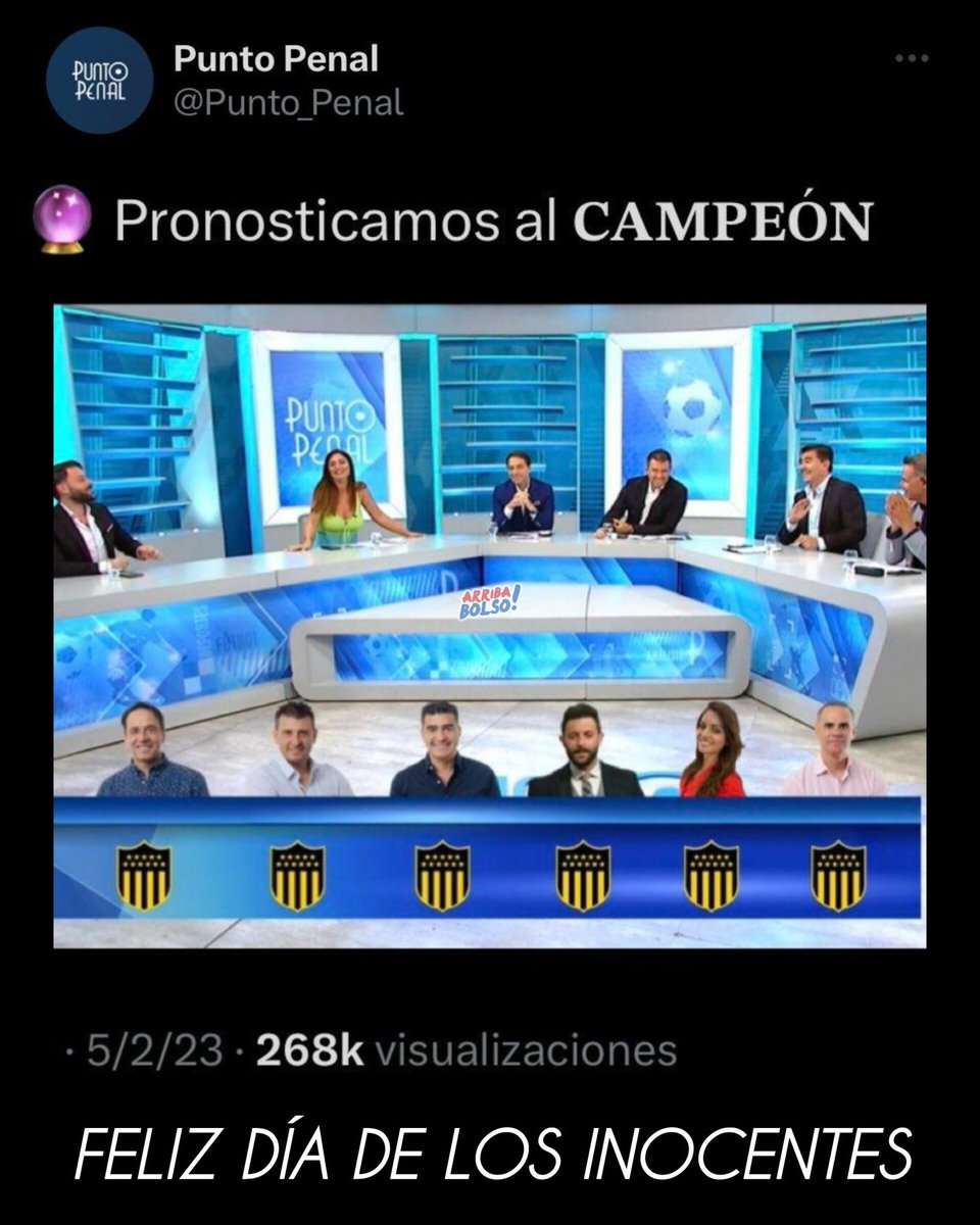 santi_bolso7's tweet photo. JAJAJJAJAJAJ PRONÓSTICO MALE SAL
FELIZ DIA A LOS QUE CREYERON Y COMIERON A FIN DE AÑO 👋🏻
#ArribaBolsok #entodaspartes
#basket #futbol
#LodijoAtmé #recoba
#uruguay #nacional
#arribabolso #cotelo https://t.co/sOk8sDuw0G