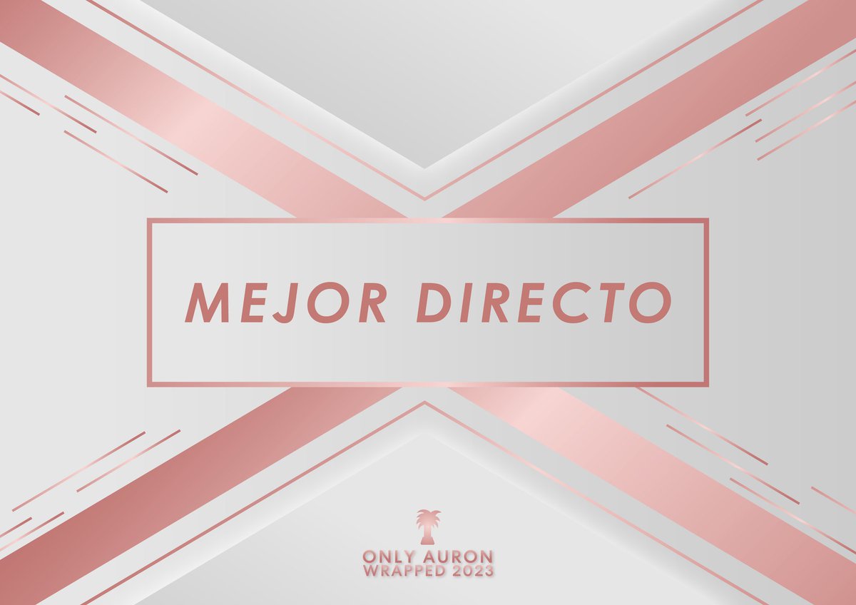 OnlyAuron_'s tweet photo. ⚜️ | O2 - Mejor Directo

¡Cita/comenta tu favorito!

#OnlyAuronWrapped ²⁰²³ https://t.co/EKLGjt3Av3