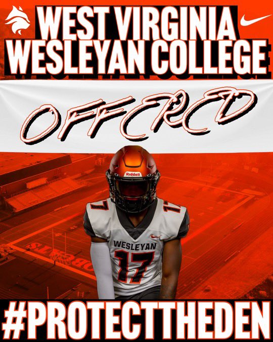 esters_mekhi's tweet photo. Blessed to receive an offer from West Virginia Wesleyan College @AlwaysM12 @ramos_Laney_FB @CoachCoughlan https://t.co/8A06HETdeZ