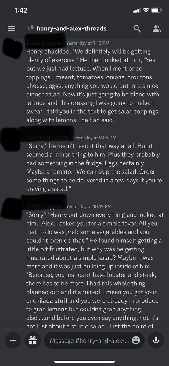 bingenerd4812's tweet image. 😂😂😂😂 I’m laughing so hard. I told you all that with this RPG that Henry was a drama queen (errr King?…no….Prince) and over SALAD TOPPINGS!! #RPG #RWRB #AlexAndHenry (part two is down below!)